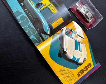 Jaguar E-type 50th Anniversary Set – Die-cast Model Car & Book