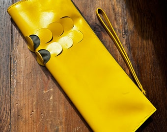 Borsa dal design vintage belga - Mieke Dierckx - sottomarino giallo - Edizione limitata