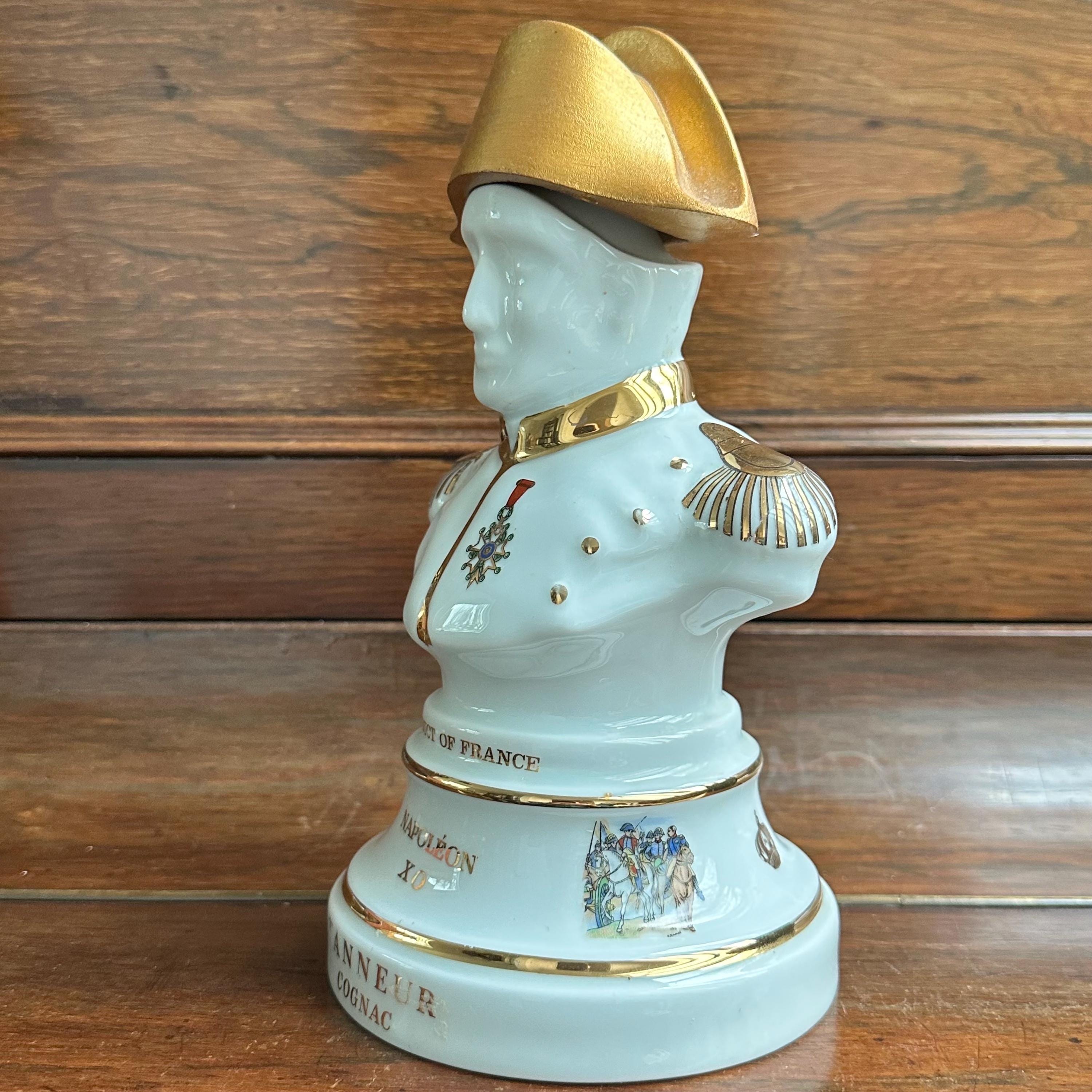Napoleon Sculptured Vintage 1978 Bottle - Empty Cognac Bust