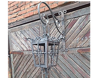 Handgemaakte gesmede lantaarn