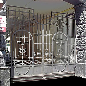 Custom Wrought Iron Gates outdoor, Forged Gates, Unique handmade wrought iron gates with an original, inimitable design.