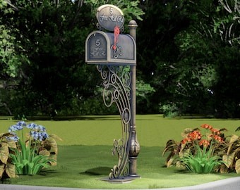 Wrought Iron Mailbox Very Beautiful