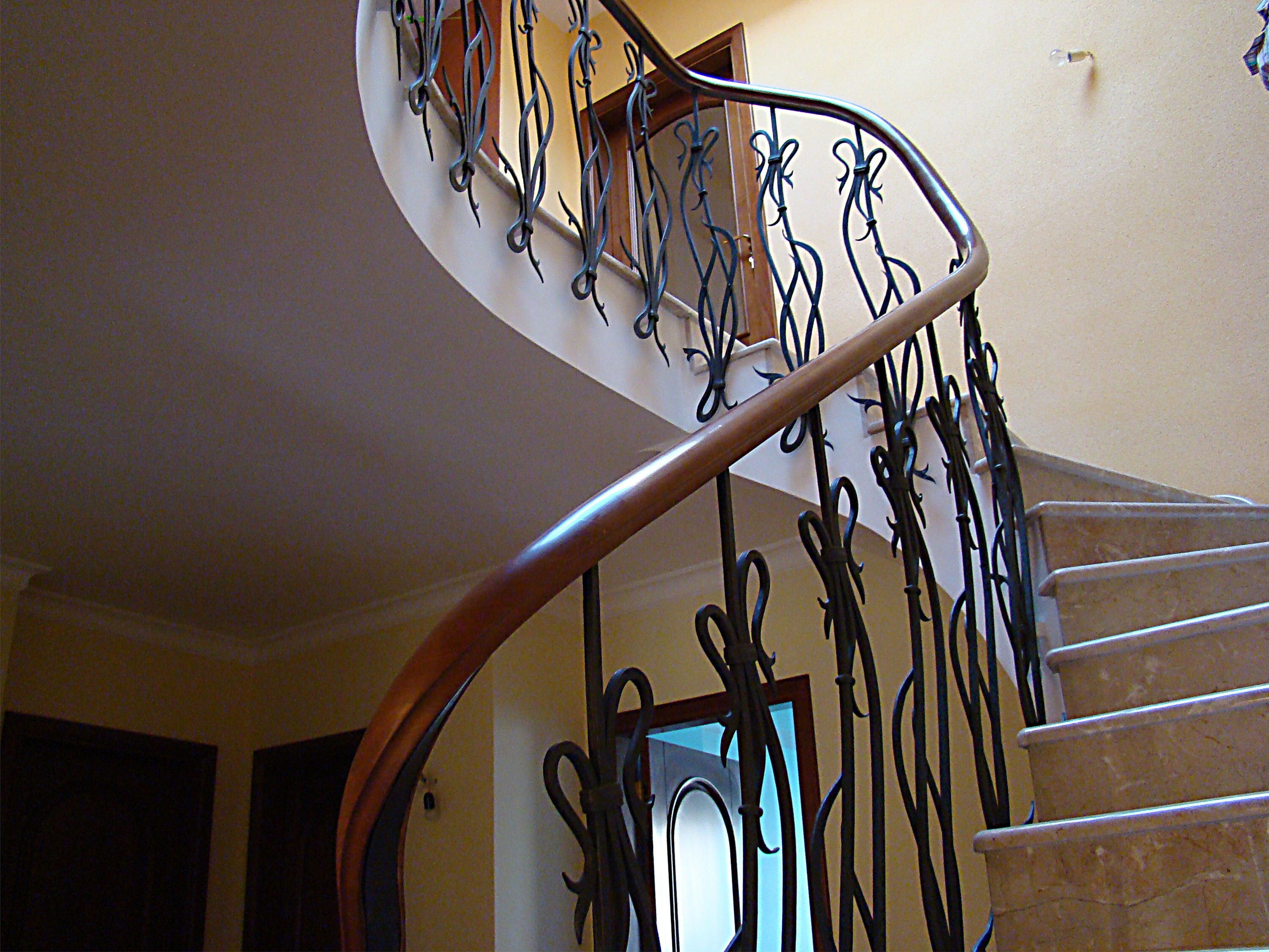 Custom Wrought Iron Balusters, Wrought Iron Stair Railing, Wrought Iron