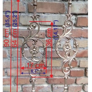 Metal Cast Balusters for Balcony and Stair Railings.