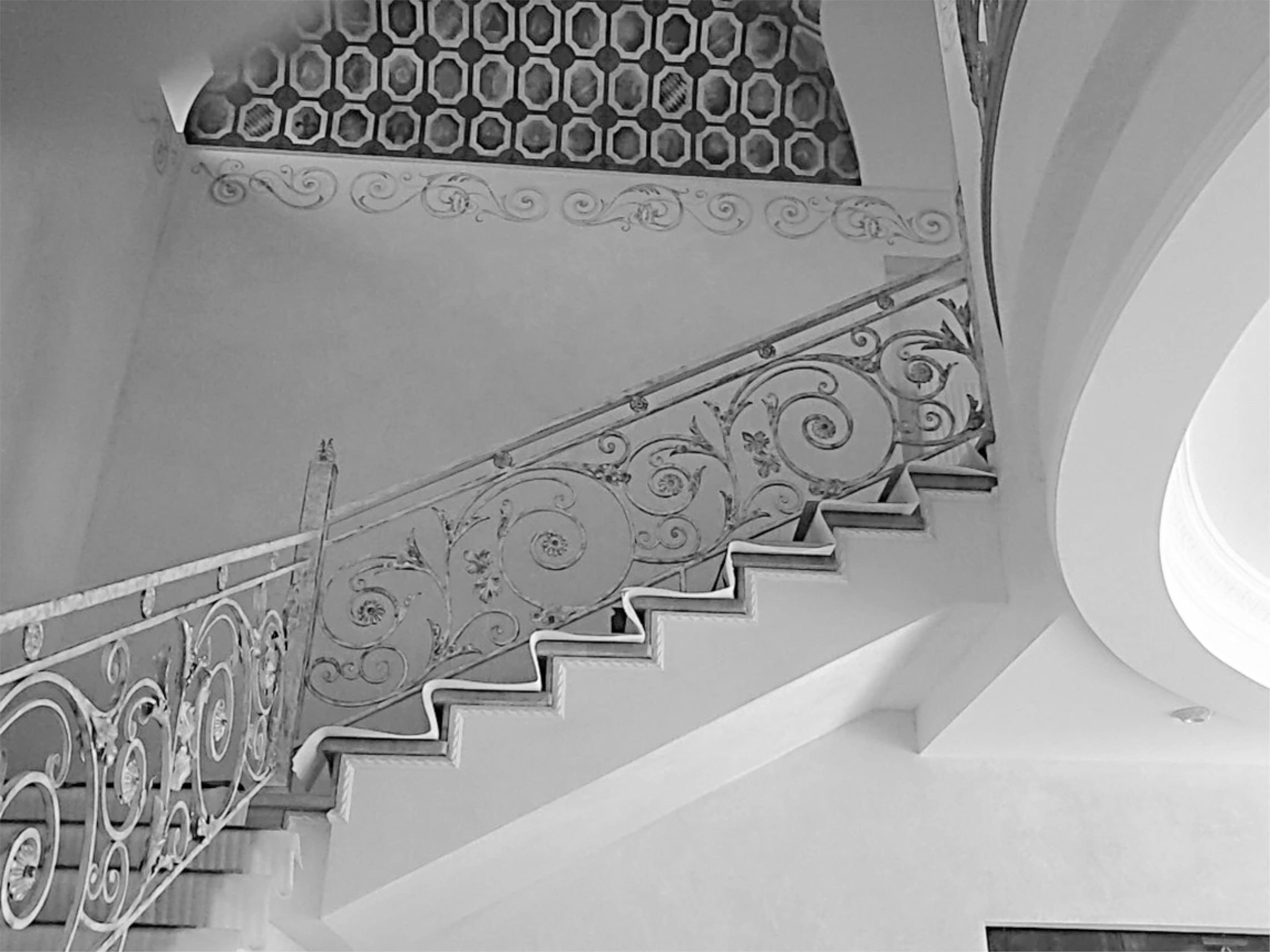 Custom Forged Wrought Iron Stair Railings, Balcony Railings, Metal ...