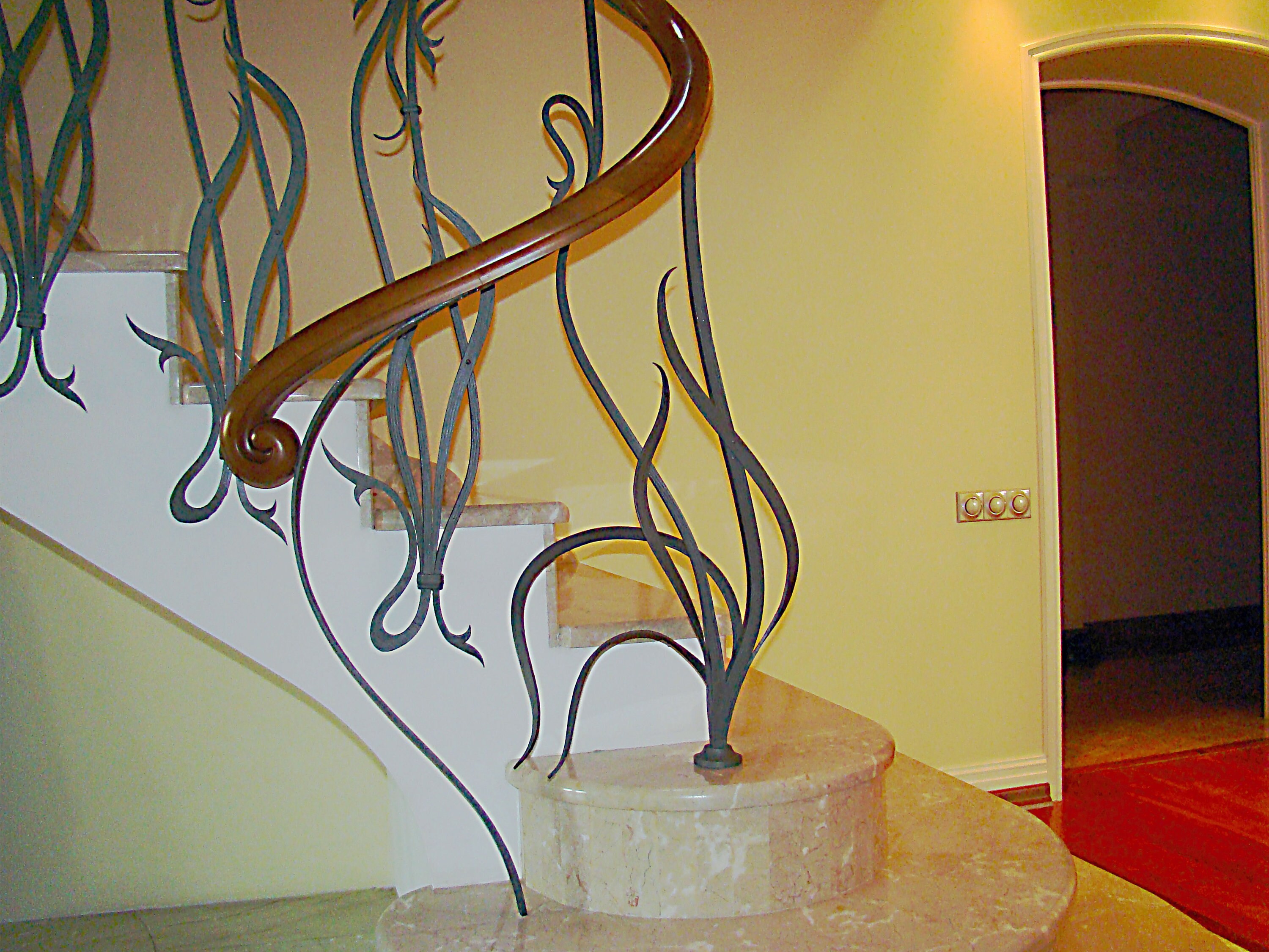 Custom Wrought Iron Balusters, Wrought Iron Stair Railing, Wrought Iron