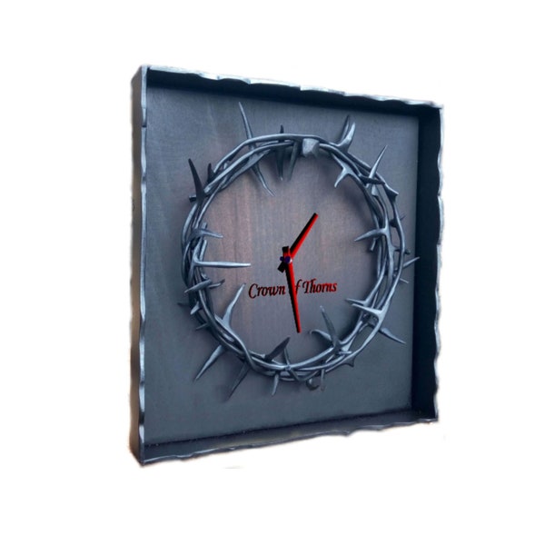 Horloge murale unique Inhabituel mur en métal Horloge murale moderne Horloge Design mur Horloge murale en métal Horloge murale noire Cadeau inhabituel