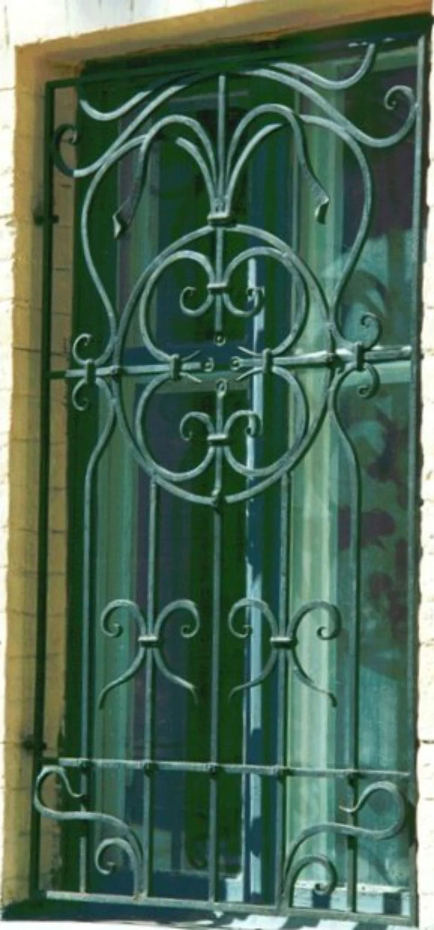 Forged Window Grill, Wrought Iron Bars on Windows and Doors, Wrought ...
