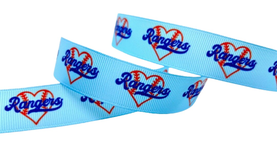 Renges Ribbon Rangers Ribbon. 5 Yards Single Sided Grosgrain Ribbon. 7/8
