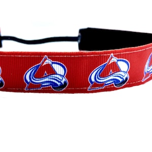 Avalanche headband. Nonslip sports headband. 7/8&quot; width. Handmade in the USA.