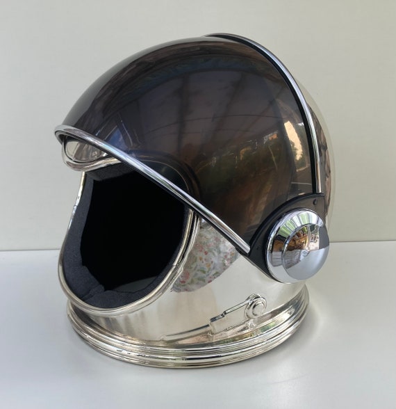 Chrome Space Helmet - Etsy Chrome Space Helmet - Etsy