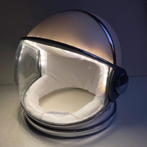 LED Astronaut Helmet With Flip Visor - Etsy LED Astronaut Helmet With Flip Visor - Etsy