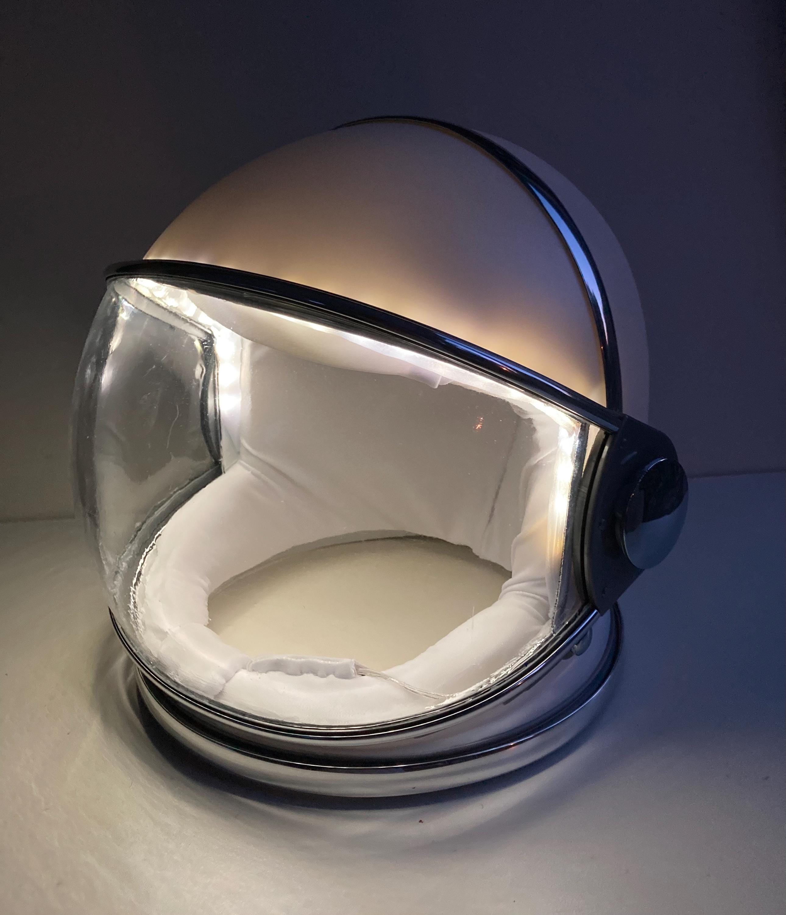 LED Astronaut Helmet With Flip Visor - Etsy