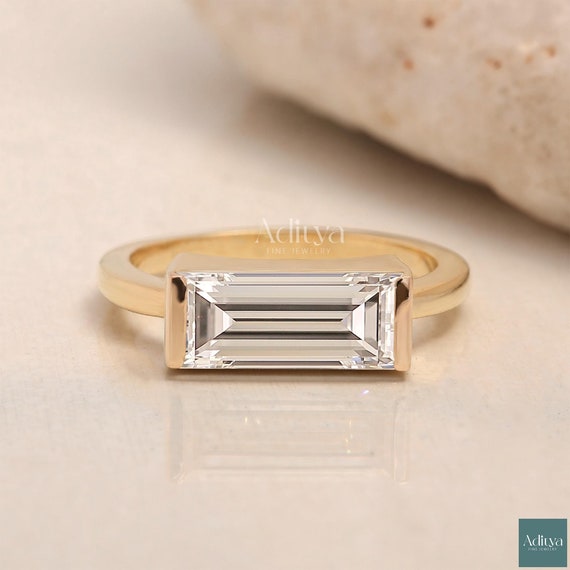 East 2 West Open Rectangle Bar Necklace 14k Rose Gold East 2 West Open Rectangle Bar Necklace 14k Rose Gold