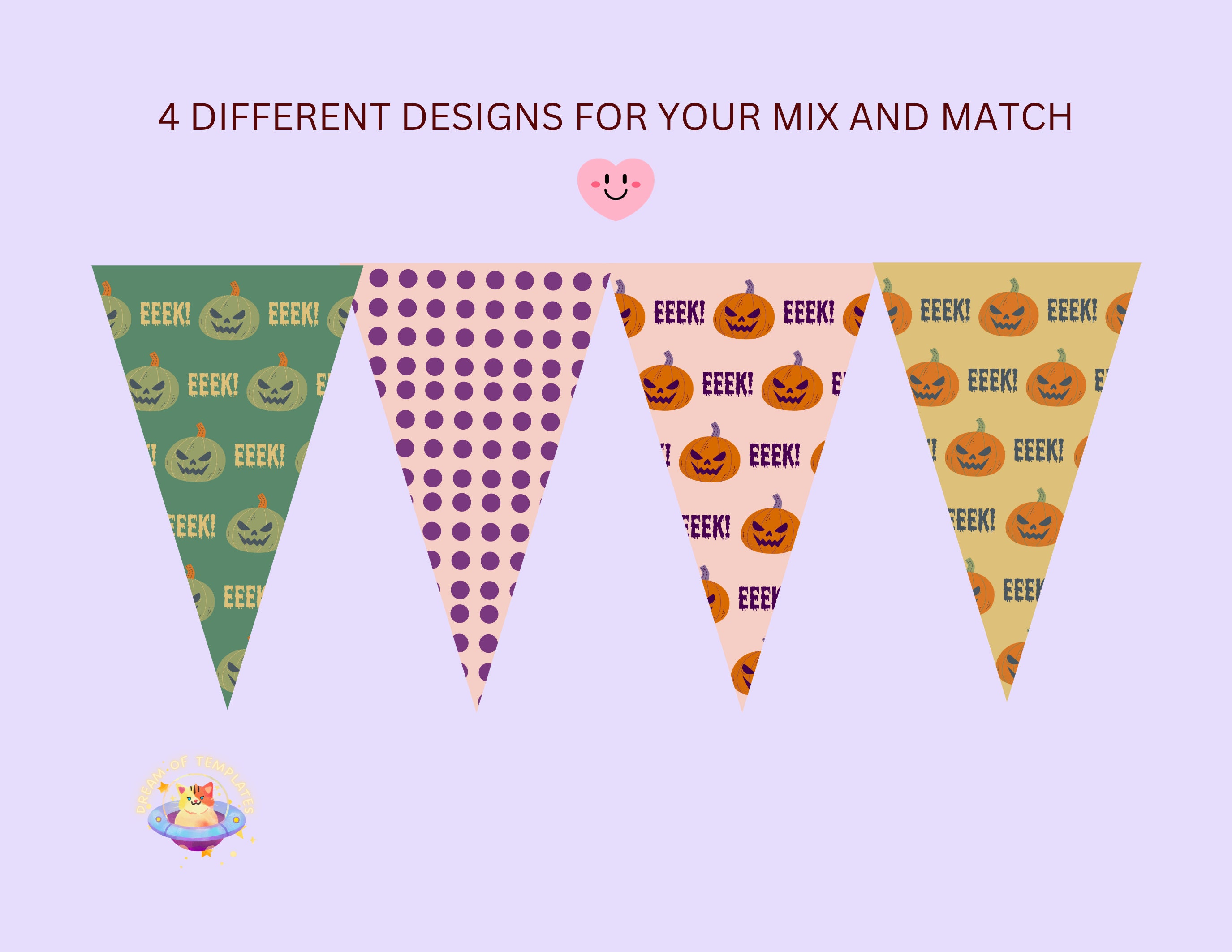 Halloween Printable Banner Pumpkin Banner DIY Halloween - Etsy