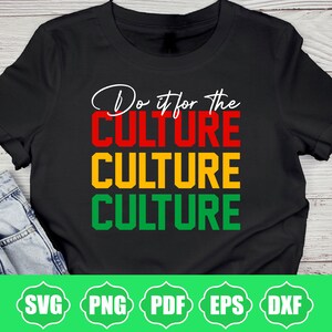 Juneteenth SVG: Black History, Do It For The Culture (Digital Download)