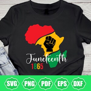 Juneteenth 1865 SVG: Black History Design (Digital Download)