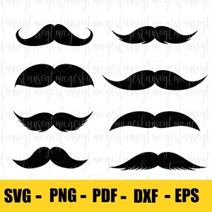 Mustache SVG,Mustaches Svg,Moustache Cutting File,Mustache clipart,Moustach svg files,Mustache svg vinyl,Mustache Silhouette Svg clipart svg