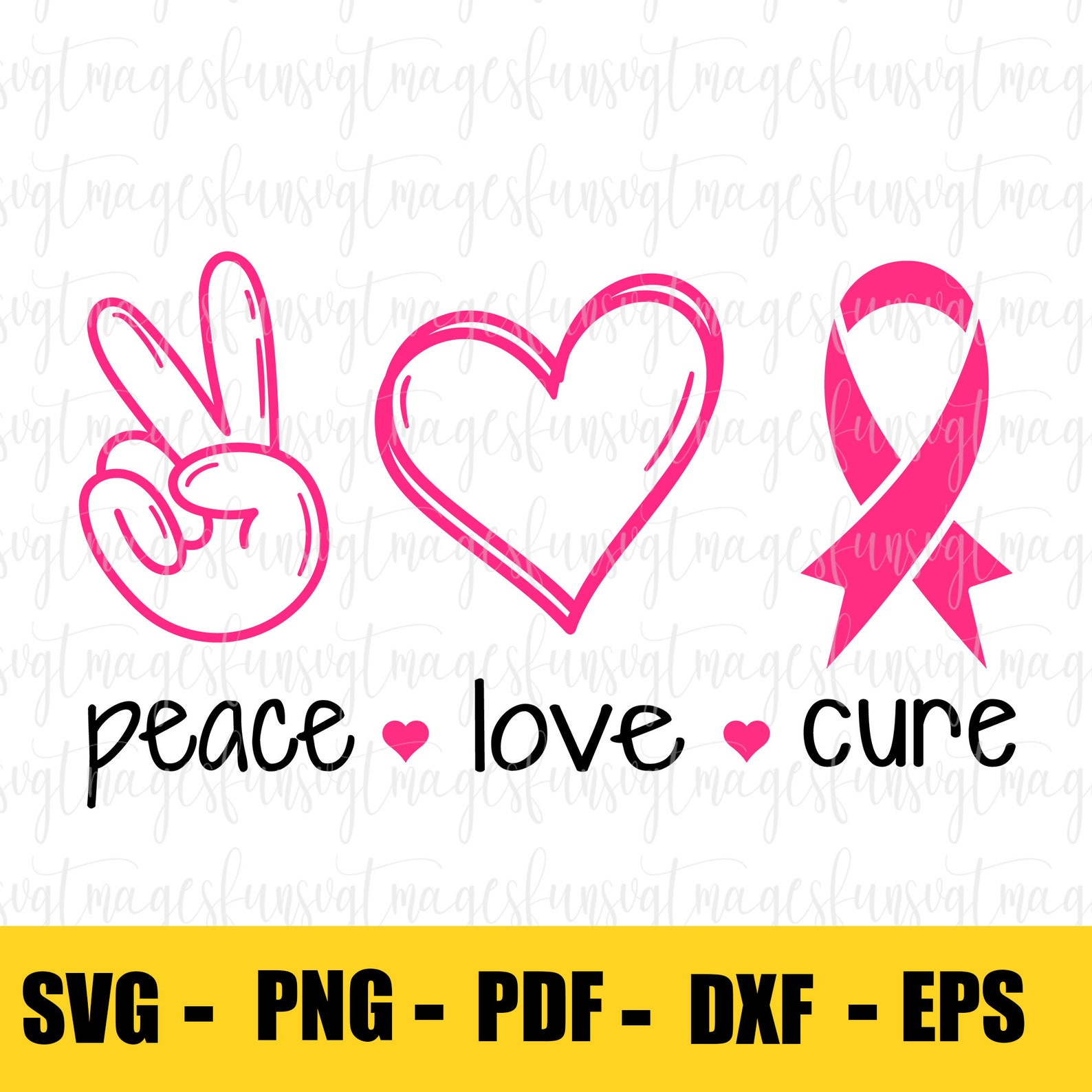 Breast Cancer SVG, Fight Cancer Svg, Cancer Quote Svg, Tackle Cancer