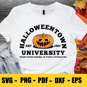 Halloween-Svg-Png, Halloweentown Universität, Halloween-Cricut-Datei, Halloween-Cut-Datei, Halloween-Kürbis-Svg, Cricut-Datei für Halloween