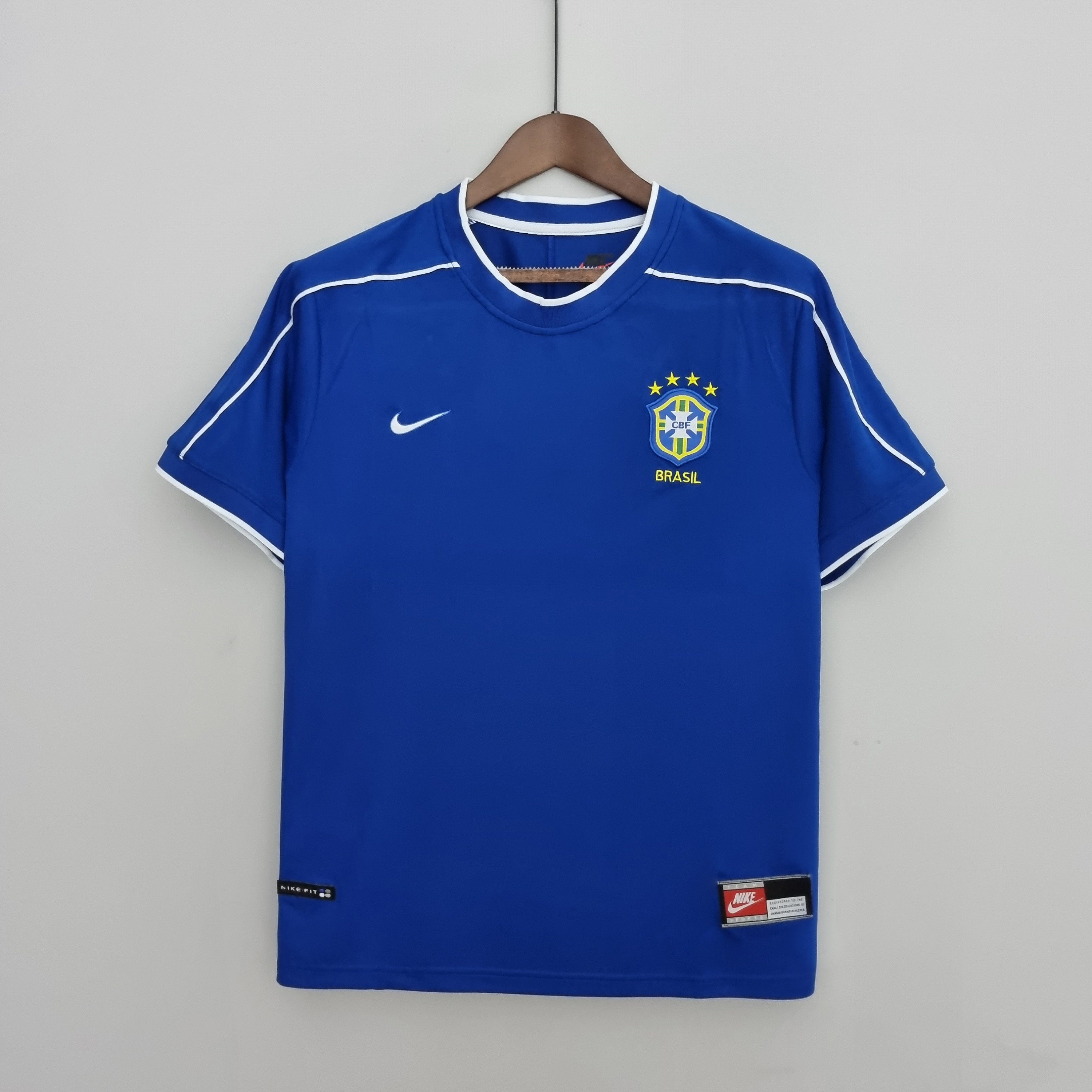 Brazil Jersey #10 Pele Home Kit Nike XL Shirt Football Trikot Brasil Soccer