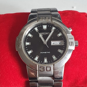 Seiko Kinetic 100m - Etsy