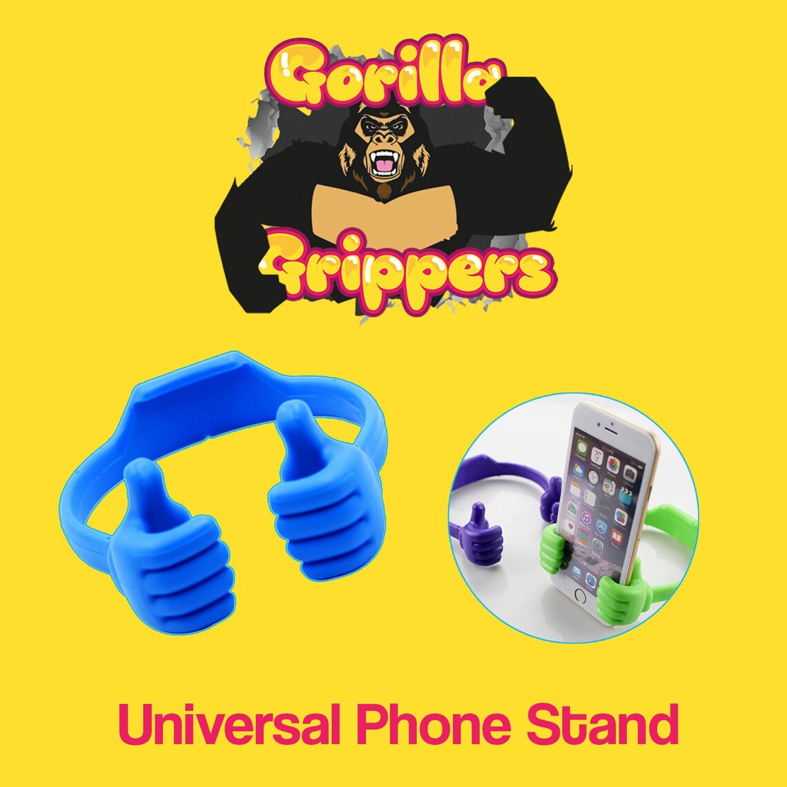Gorilla Grippers Universal Phone Holder Etsy