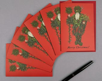 Holly King Christmas Card (Pack of 6)