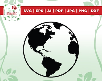 World svg, earth svg, svg, map svg, world map svg, world png earth png, png, jpg, files for cricut, silhouette, shirt design svg, design svg