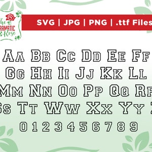 Sport Font svg, Sport Font, Varsity Font, Font SVG, Sport Alphabet Svg, Varsity letters Svg, Sports font, Font Svg, cricut, vinyl,silhouette