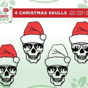 Skull Svg, Christmas skull Svg, Merry Christmas, scary skull svg, funny svg, Christmas design svg, Christmas Svg, Christmas Quotes, Holiday