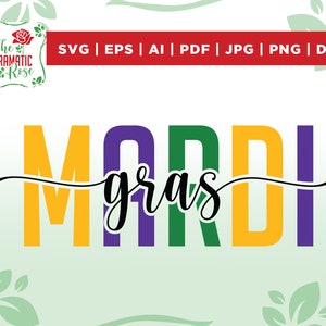 Mardi Gras svg, Mardi Gras Multi Colored svg, Mardi Gras png, Instant Download, Cricut Cut Files, Silhouette Cut File, Download, cricut, png