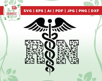 Medical symbol RN nurse svg,Medical svg,Registered nurse svg,Caduceus Svg,medical symbol svg,nurse appreciation svg,medical field svg,RN svg