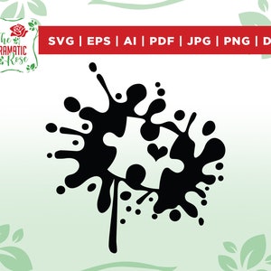 Autism Svg, Autism Cut File, Splash svg, Autism Awareness Svg, Puzzle Svg, Puzzle Piece Svg, Autism Clipart Vector, files for cricut, vinyl