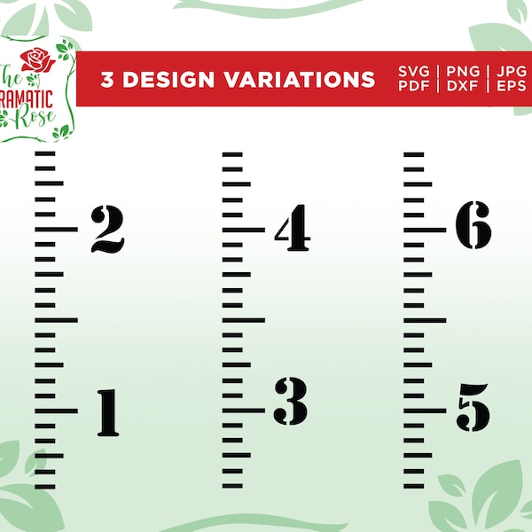 GROWTH CHART SVG, Growth Ruler svg, Wall Ruler svg, Growth Chart Ruler svg, files for Cricut, Growth Ruler Clipart design svg, growth svg