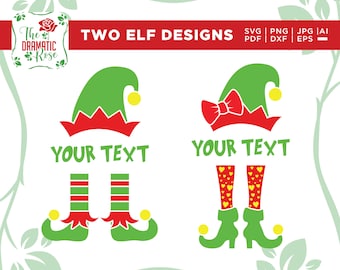 Elf Svg, Elf Monogram SVG, Elf split Svg, Popular Elf, Christmas Svg, Boys Elf svg, Girls Elf Svg, Instant Download, Designs Cricut, SVG