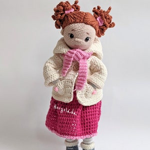 Penny doll crochet pattern. Amigurumi doll pattern image 7