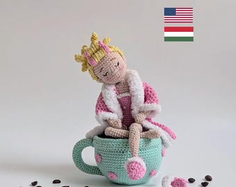 Chilla Doll Crochet Pattern Amigurumi Doll Pattern Crochet Doll Pattern PDF English/Hungarian