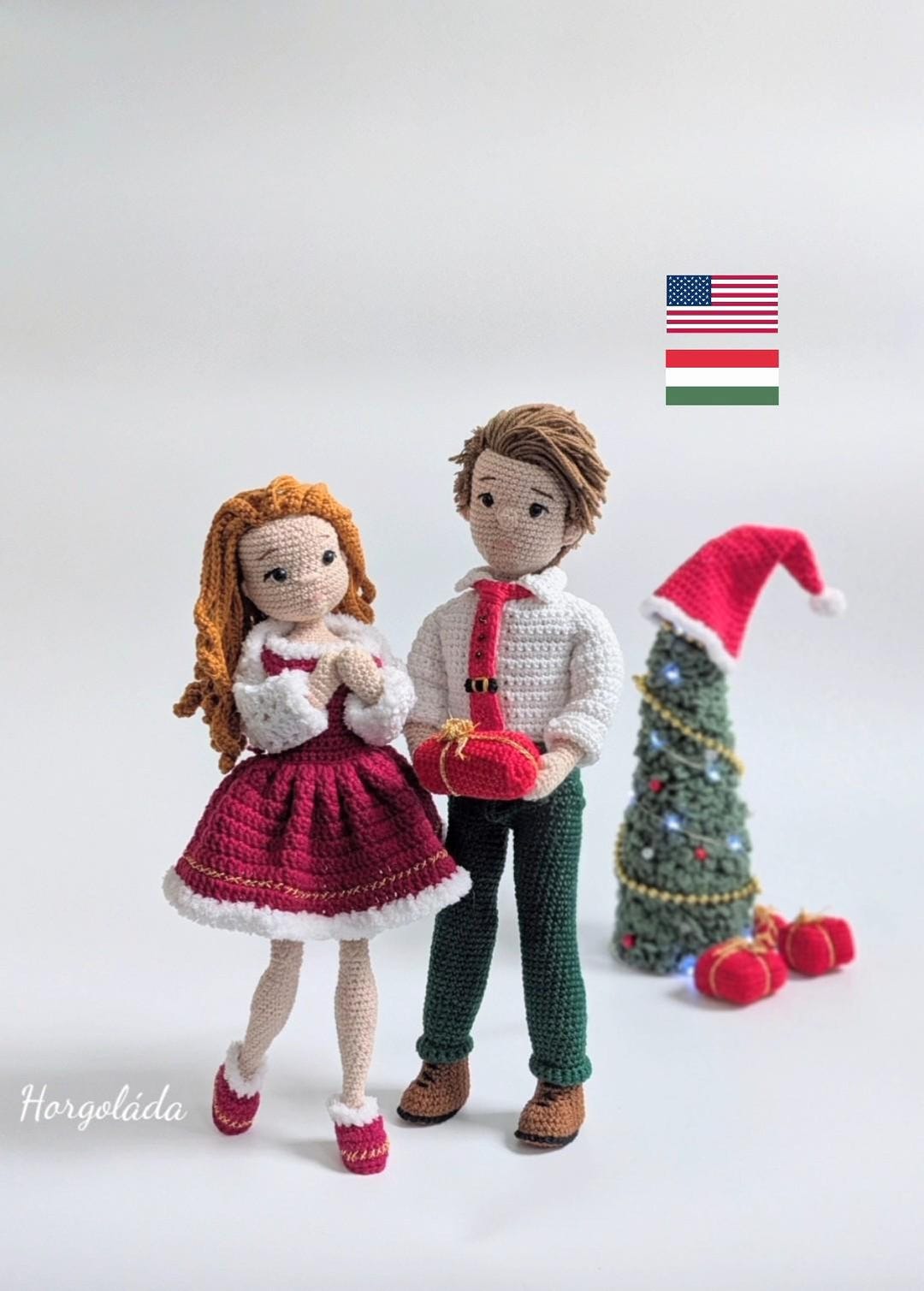 Barbi and Ben Pattern Bundle. Amigurumi Doll Pattern Bundle. Crochet ...