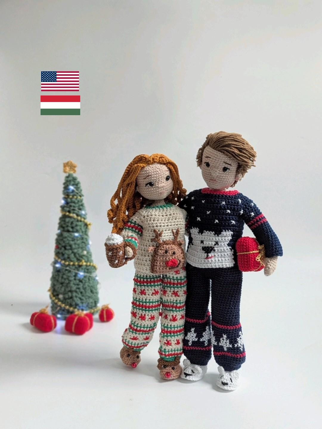 Barbi and Ben Pattern Bundle. Amigurumi Doll Pattern Bundle. Crochet ...