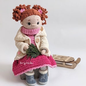 Penny doll crochet pattern. Amigurumi doll pattern image 8