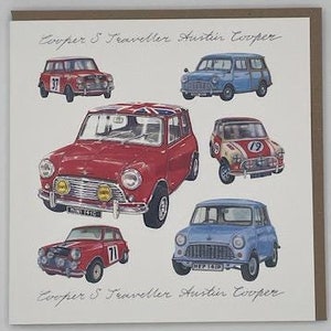 Richard Partis Classic Mini Greeting Card - Unique Artwork, Perfect for Any Occasion, A Thoughtful Gift & Keepsake