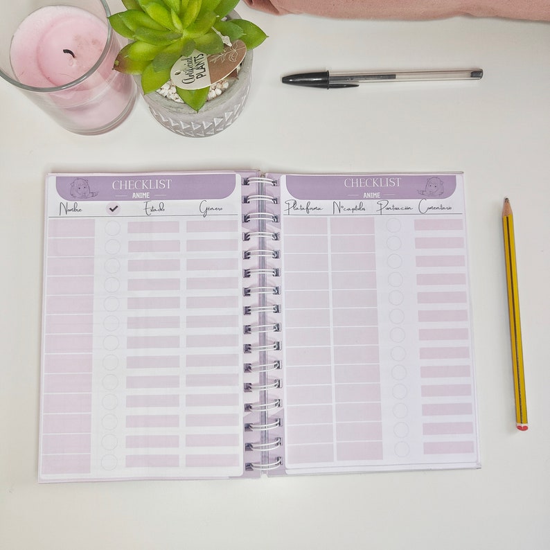 Planner Without Dates Spy X Family Etsy