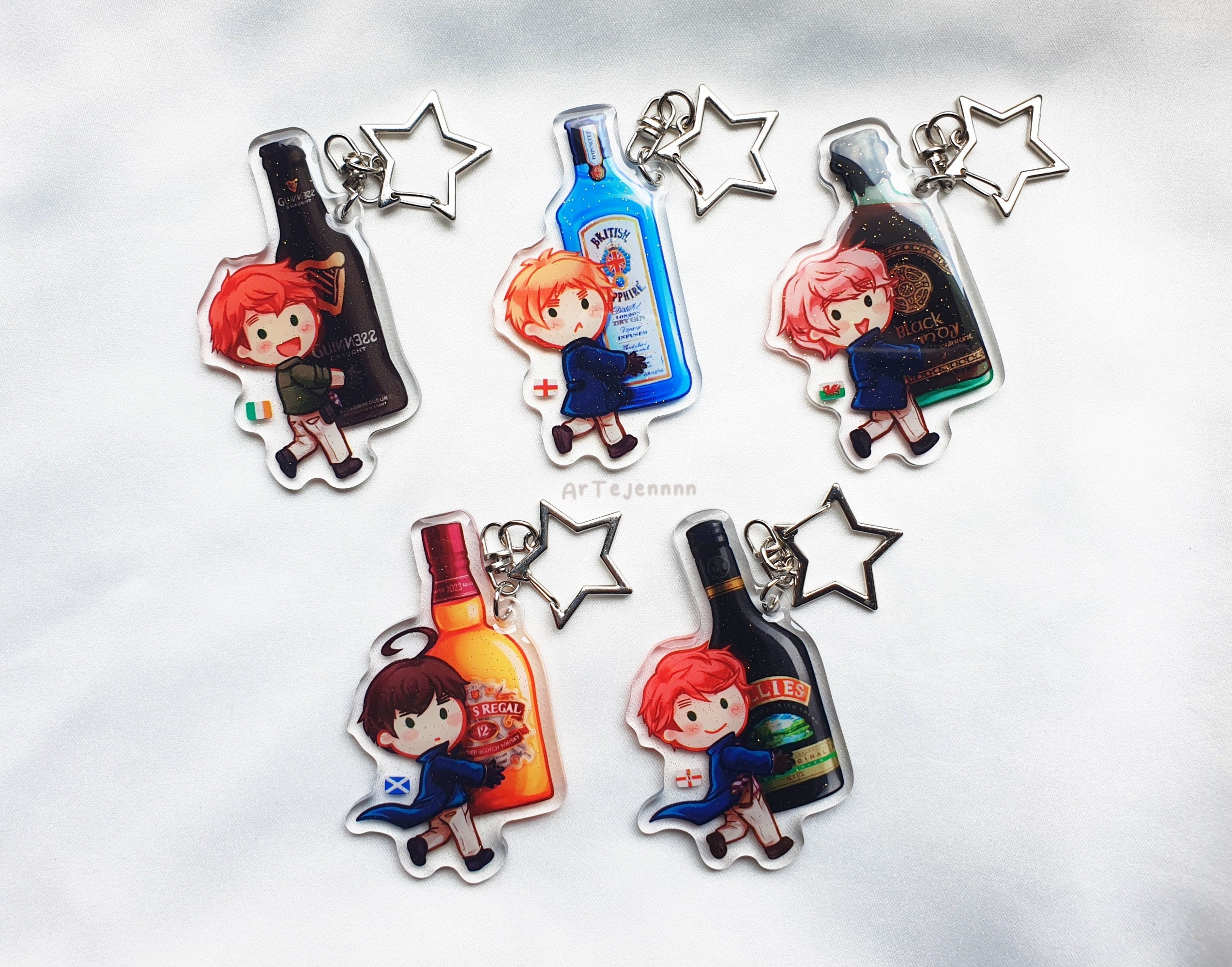 Hetalia keychain best sale