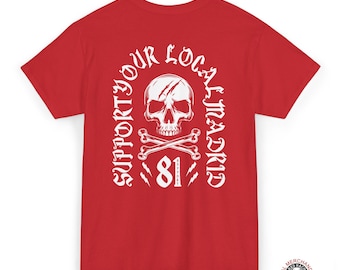 Hells Angels Big Red Machine Piston Scull Support81 T-shirt