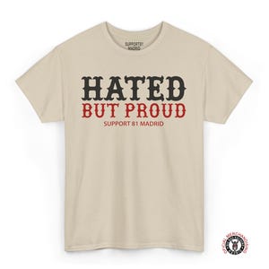 T-Shirt Support 81 Hated But Proud Red And White MC Motorcycle Shirt Madrid