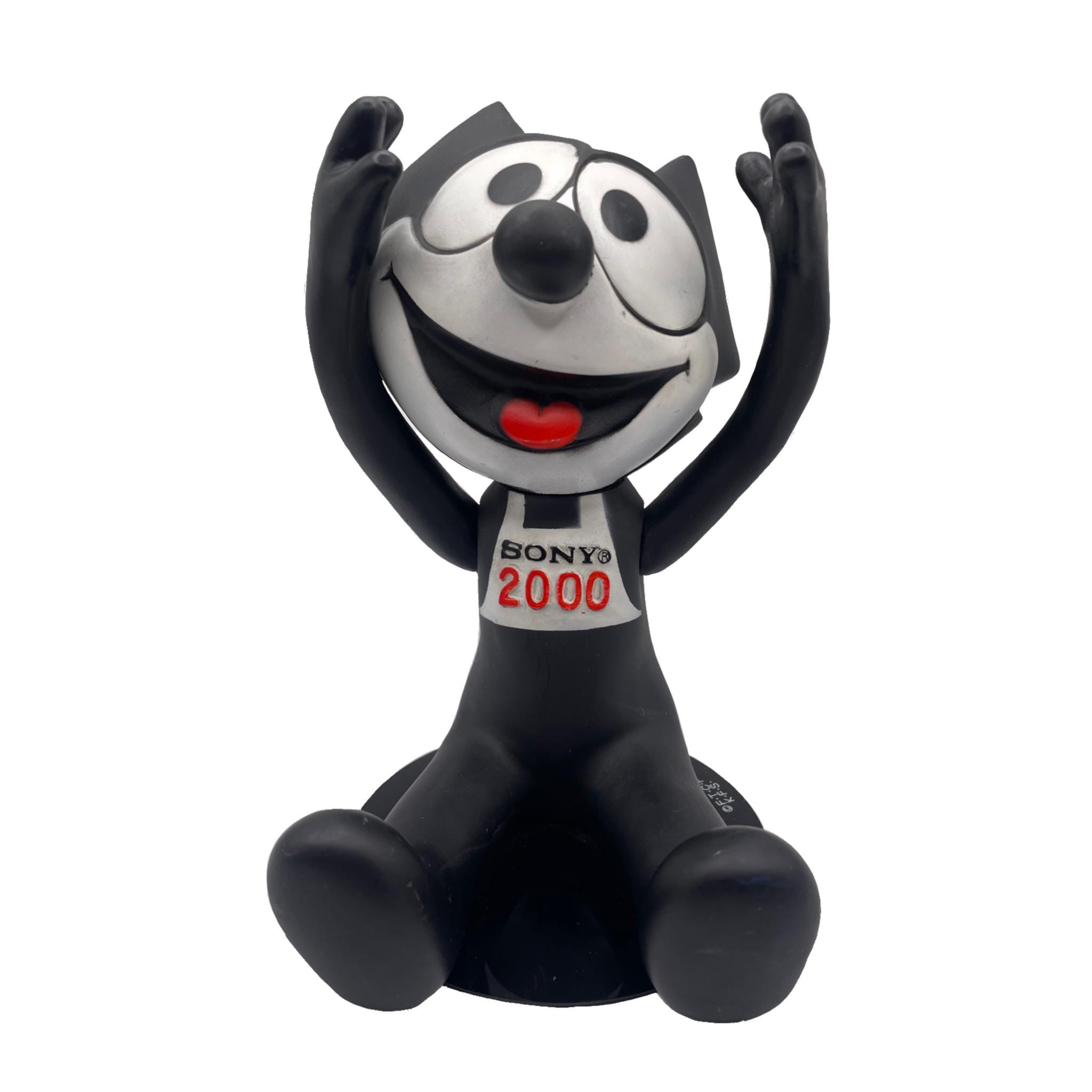 SONY × Felix the Cat Vinyl Figure – Rare 2000 Japanese Advertising SONY × Felix the Cat Vinyl Figure – Rare 2000 Japanese Advertising