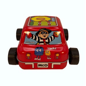 RARE Vintage McDonald’s Japan Tin Car