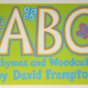 Original woodcut prints from My Beastie Book of ABC by David Frampton