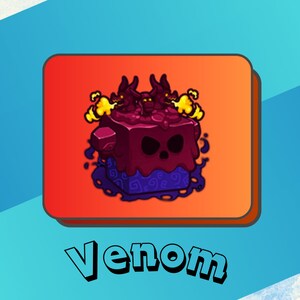 Venom Blox Fruits Roblox READ DESCRIPTION 